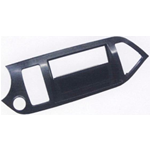 Mascherina doppio din Kia Picanto 2011(chiave standard)con cassetto