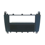 Mascherina doppio din Mercedes Clk(W209) 2004>,Slr(W171) con cassettino