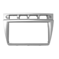Mascherina doppio din Kia Picanto 2006>2008 - colore silver