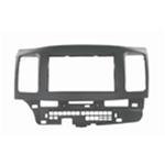 Mascherina doppio iso Mitsubishi Lancer 2008>2010 con cassetto