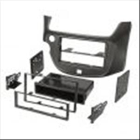 Kit doppio din Honda Jazz,Fit 2009> nera con cassettino