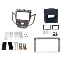 Kit doppio iso Ford Fiesta 2008 colore silver mat con cupola blu