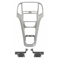kit doppio din Opel Astra J colore argento