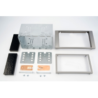 Kit doppio din Ford colore silver CON CESTELLO