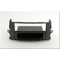 Mascherina  doppio din Toyota Auris 2007> grigia metallizzato con cassettino