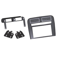 Kit adattatore doppio din Grigio per FIAT Grande Punto dal 2005>