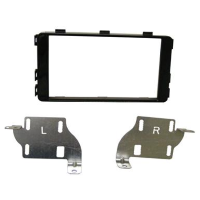 Kit adattatore doppio din Nero lucido per Mitsubishi L200 2015> Fiat Full-Back