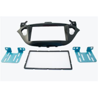 Kit doppio din Opel Corsa 2013> , Adam 2013> Nero Lucido