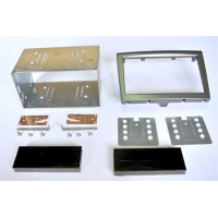 Kit doppio din antracite per  Porsche 911 (997) 2004÷2006, Boxter (987l) 2004÷2008, Cayman  (987 model)  2005÷2009
