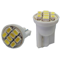 Led 24 volt T10 8 smd bianchi