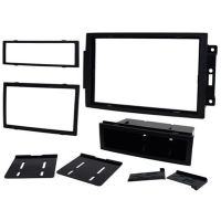 Kit din e doppio din Jeep Chrysler Dodge per veicoli ecquipaggiato con navigatore originale