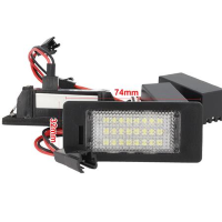 kit luci targa personalizzato Audi A1 A6 , VW Golf VI , Seat Ibiza