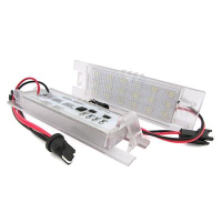 kit luci targa personalizzato Fiat 500L ,Alfa Romeo Mito , Giulietta ,Opel ,Mini
