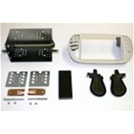 Kit doppio din Fiat 500,colore bianco perla,completo di  bocchette dell'aria