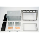 Kit doppio din Kia Picanto 2007> colore silver