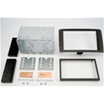 Kit doppio din Fiat Idea colore nero