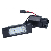 kit luci targa personalizzato Mercedes Nissan