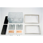 Kit doppio din Opel Corsa 06> champagne