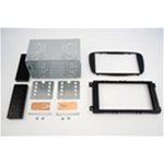 Kit doppio iso Ford Cmax, Focus, Galaxy 07>, Kuga, Mondeo, Smax 07> - colore nero