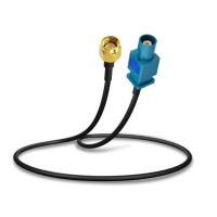 Adattatore antenna SMA maschio / Fakra maschio 15cm