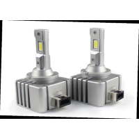 KIT A LED CUSTOM D1S D1R 6000K- 8000 LUMEN - 35W - CONNETTORE ORIGINALE - NO ERROR