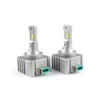 KIT A LED CUSTOM D3S D3R - 6000K - 8000 LUMEN - 35W - CONNETTORE ORIGINALE - NO ERROR