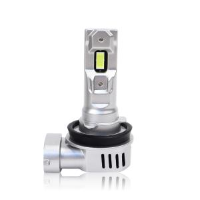 KIT LED 12 VOLT H8 , H9 , H11 6500 LUMEN 9-16 V