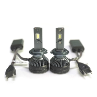 KIT LED PROFESSIONALE ALTA LUMINOSITA' 12 VOLT H7 - 55 WATT REALI - SUPER CAN BUS- 18000 LUMEN