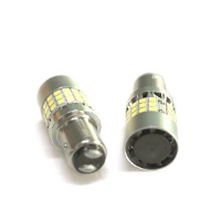 Coppia lampade a led SUPER CAN BUS NO ERROR 21/5WATT REALI 12 volt BAY15D -1157- P21/5W alta luminosità 6000k