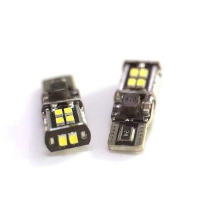 Coppia lampade a led SUPER CAN BUS NO ERROR. FIAT NO ERROR 12 volt 5 WATT REALI T10 W5W 14 led alta luminosità 6000k