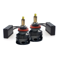 KIT LED 12 VOLT H8/H11/H9 45WATT 10000 LUMEN SPECIFICO PER FARI LENTICOLARI