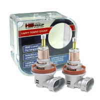 KIT LED PLUG AND PLAY 12 VOLT H8- H11 - 28 WATT - 8000 LUMEN FARO PARABOLA E LENTICOLARE