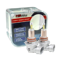 KIT LED PLUG AND PLAY 12 VOLT HB3 - 28 WATT - 8000 LUMEN FARO PARABOLA E LENTICOLARE