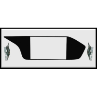 Kit adattatore doppio din Mercedes E Klass (W212) 2009 - 2016