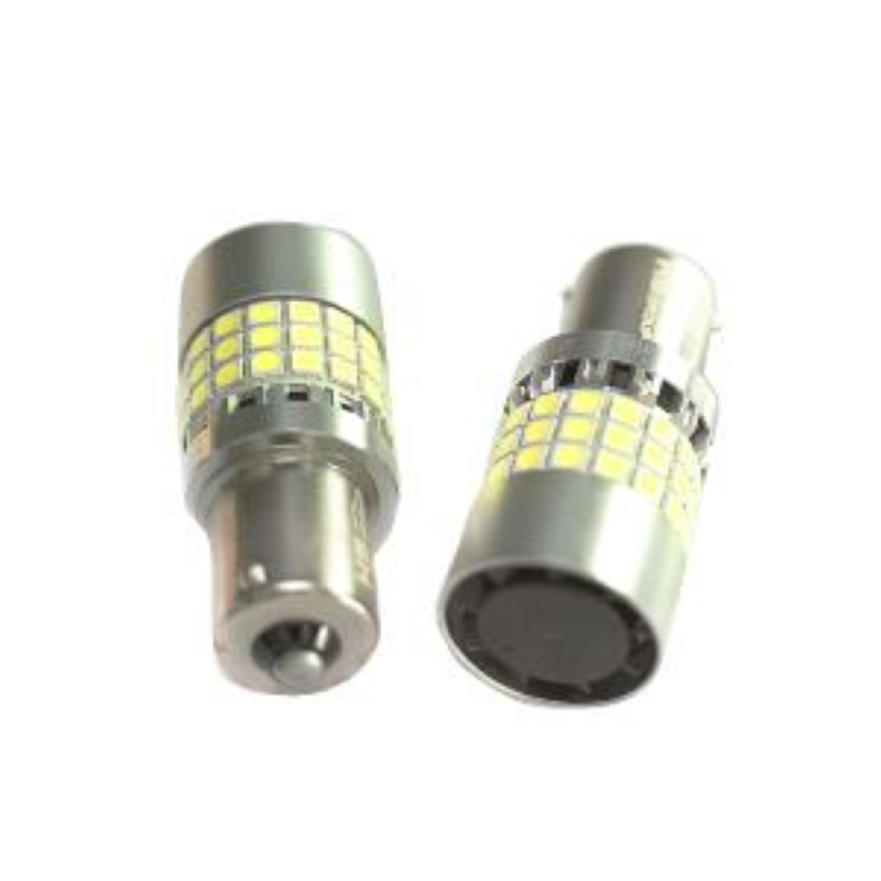 Coppia lampade a led SUPER CAN BUS NO ERROR 21WATT REALI 12 volt BA15S -1156- P21W alta luminosità 6000k
