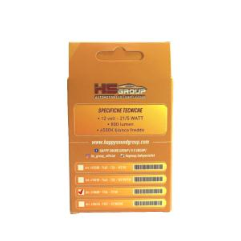 Coppia lampade a led SUPER CAN BUS NO ERROR 21WATT REALI 12 volt BA15S -1156- P21W alta luminosità 6000k