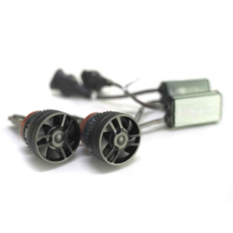 KIT LED PROFESSIONALE ALTA LUMINOSITA' 12 VOLT H8/H8/H11 - 55 WATT REALI - SUPER CAN BUS- 18000 LUMEN