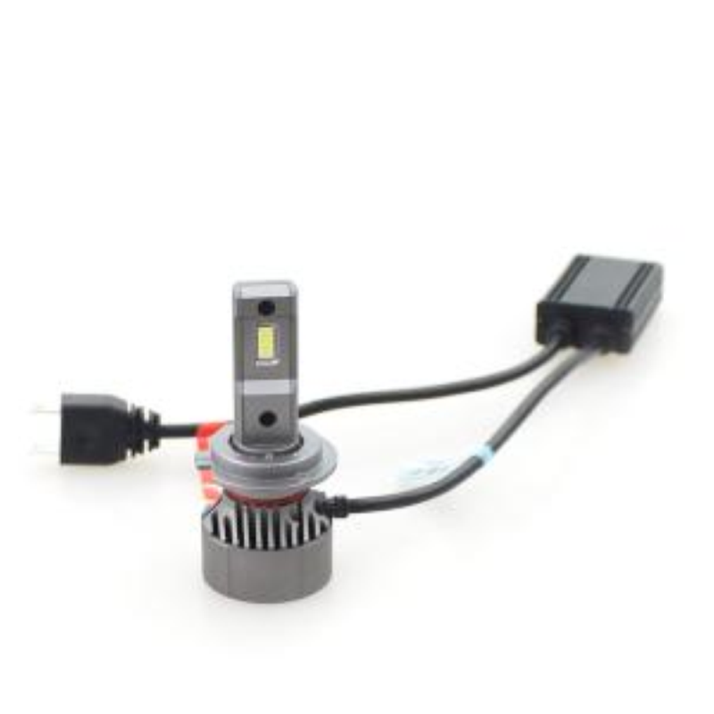KIT LED PROFESSIONALE ALTA LUMINOSITA' 12/24 VOLT H18 - 55 WATT - 12000 LUMEN, ANABAGLIANTE - ABBAGLIANTE