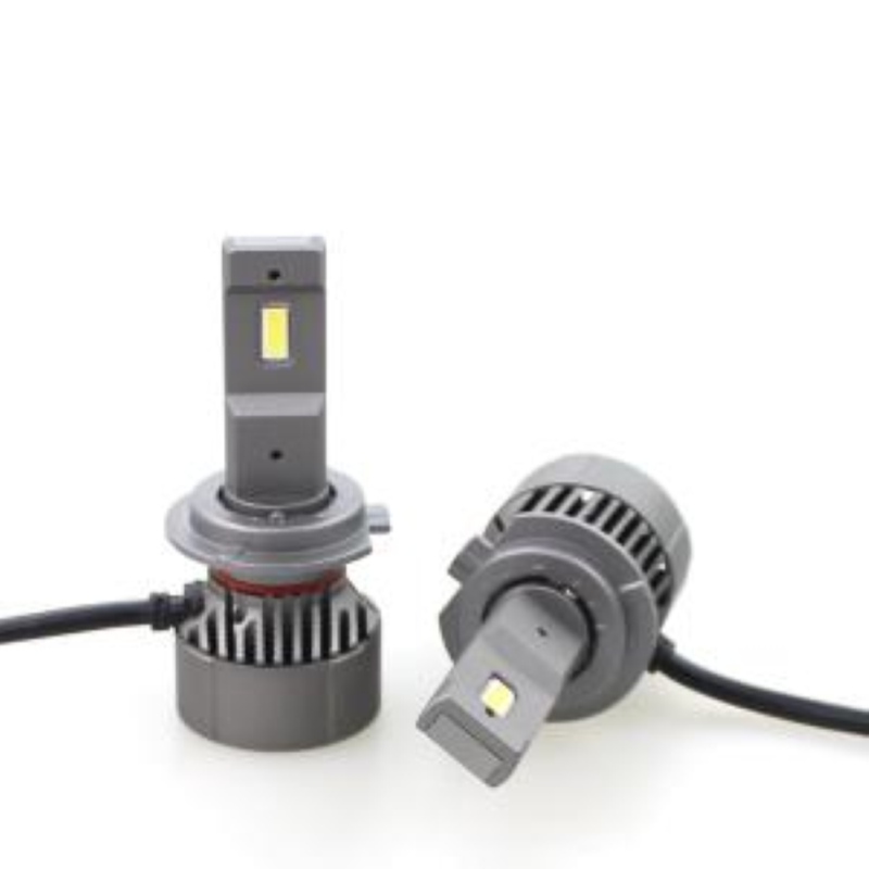 KIT LED PROFESSIONALE ALTA LUMINOSITA' 12/24 VOLT H18 - 55 WATT - 12000 LUMEN, ANABAGLIANTE - ABBAGLIANTE