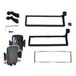 Supporto universale 1 din per smart phone e navigatori portatili