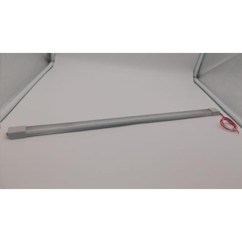 Plafoniera 45 led 12/24 volt bianco freddo 57cm con interruttore incorporato
