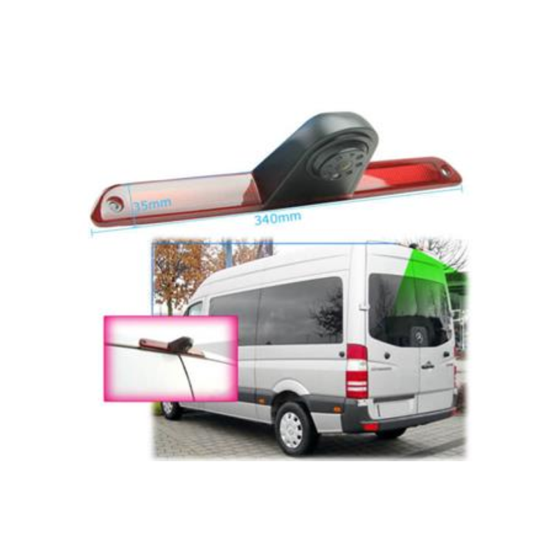Telecamera retromarcia specifica per Mercedes Sprinter VW Crafter 2007-2015 senza luce terzo stop integrato