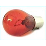 10PZ LAMPADA ALOGENA S25 24V 21W ARANCIONI