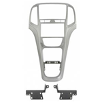 kit doppio din Opel Astra J colore argento