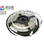 BOBINA LED 24 VOLT 300 SMD 5MT RGB