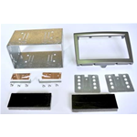 Kit doppio din antracite per  Porsche 911 (997) 2004÷2006, Boxter (987l) 2004÷2008, Cayman  (987 model)  2005÷2009