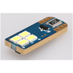 Coppia lampade a led CAN BUS NO ERROR 12 volt T10 W5W 4 led alta luminosità 6000k