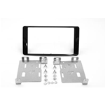 Mascherina doppio din nera lucida Mitsubishi ASX 2017>